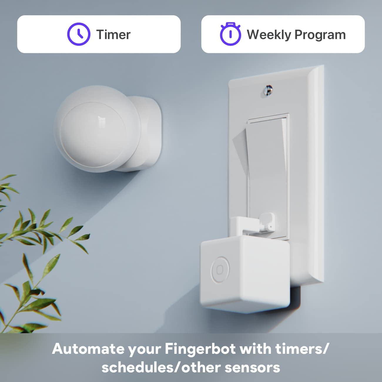 SmartSwitch - Fingerbot Plus Smart Button Smart Switch Pusher Bot